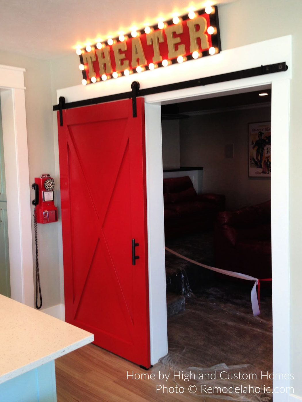 Diy Barn Door Design options Red X Barn Door For Theater Room UV15 H23 Bekob