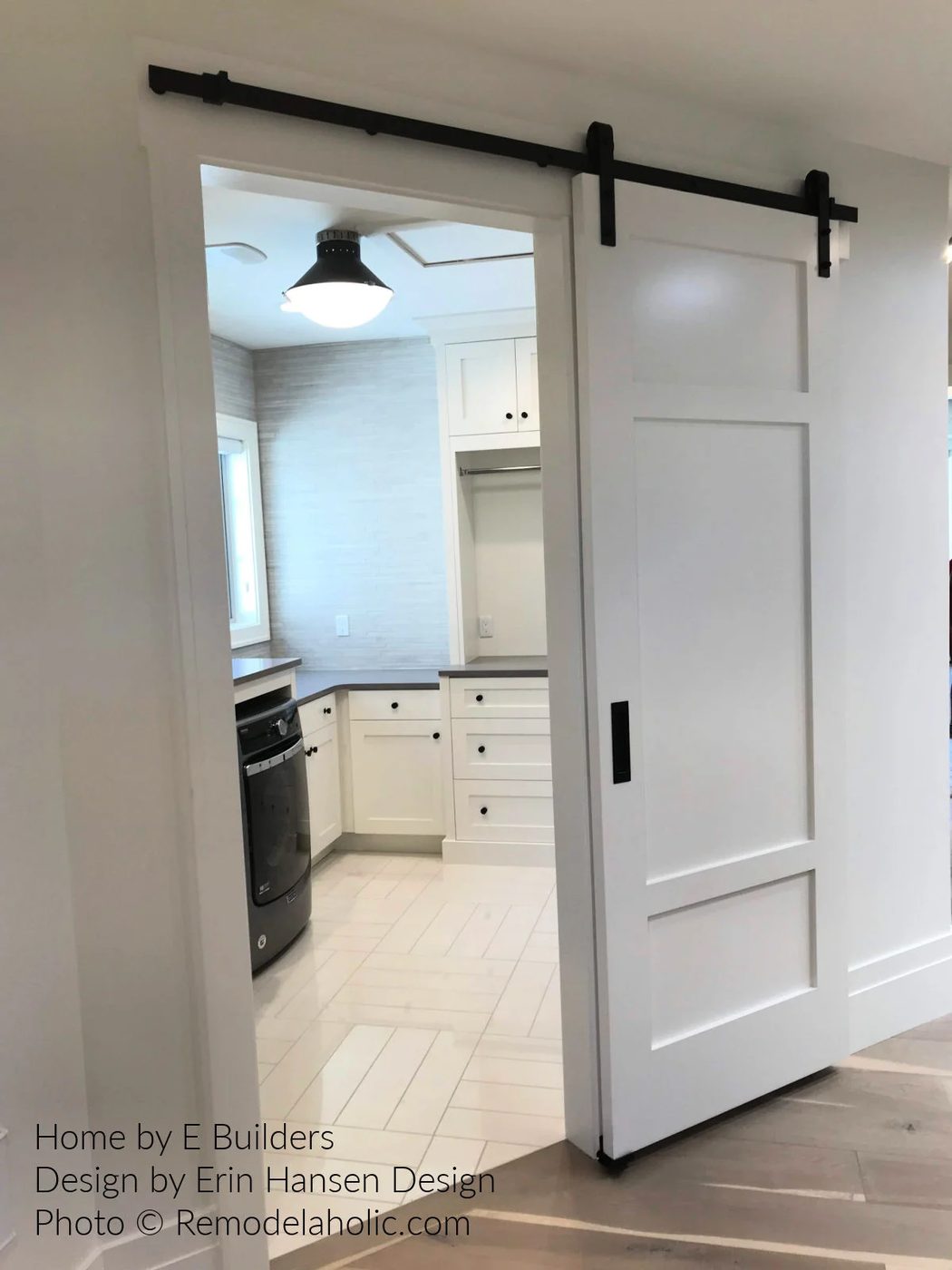 Diy Barn Door Design options 3 Panel Top Bottom Barn Door White For Laundry Room UV18 H33 Bekob