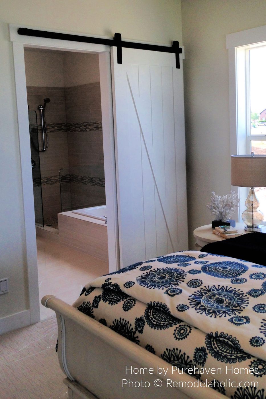 Diy Barn Door Design options direct Shiplap Plank Z Barn Door For Bathroom UV15 H15 Bekob