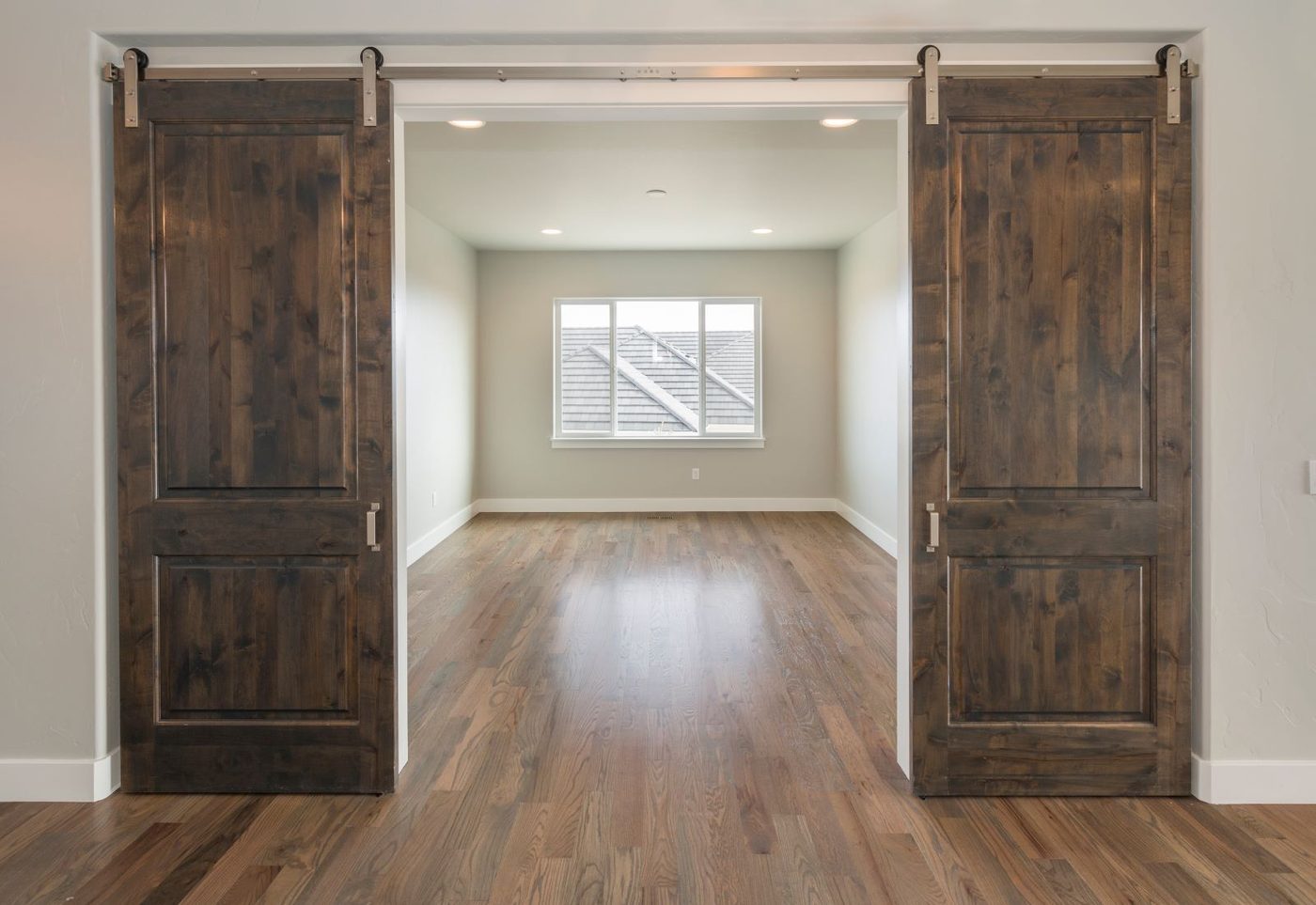 Double Barn Door Design
