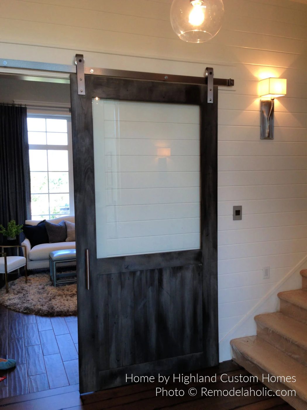 Diy Barn Door Design options 2 Panel Wood Glass Barn Door For Family Room UV15 H24 Bekob