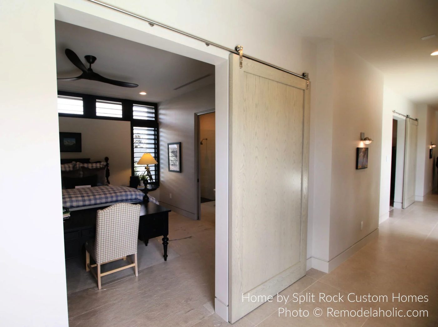 Diy Barn Door Design options Bedroom Barn Door Stained White direct Shaker Style SG19 H15 Bekob