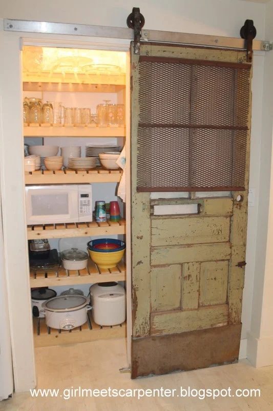 Barn Door Pantry Makeover Girl Meets Carpenter On @Bekob 533x800