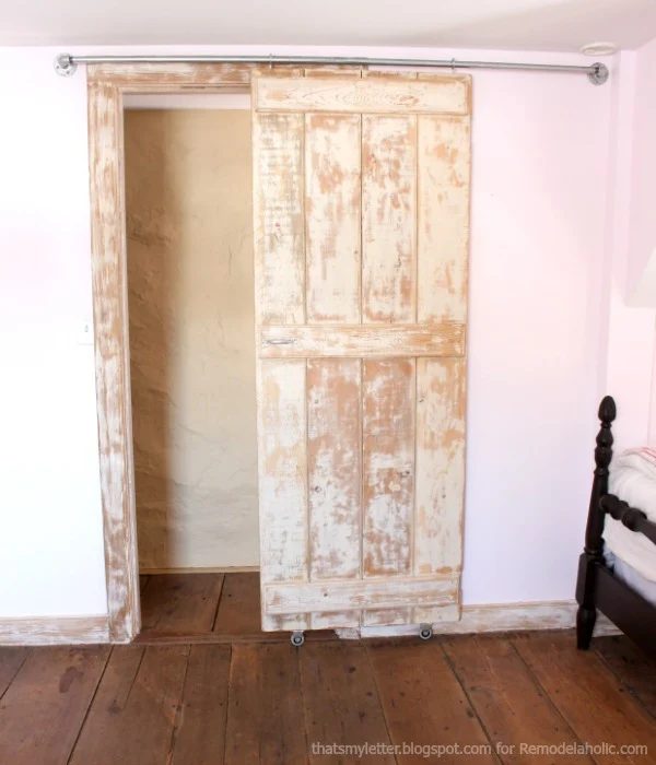 Barn Door Straight View