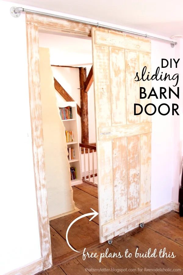 barn door title
