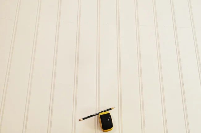 Handmade Beadboard Ceiling Measure and Cut