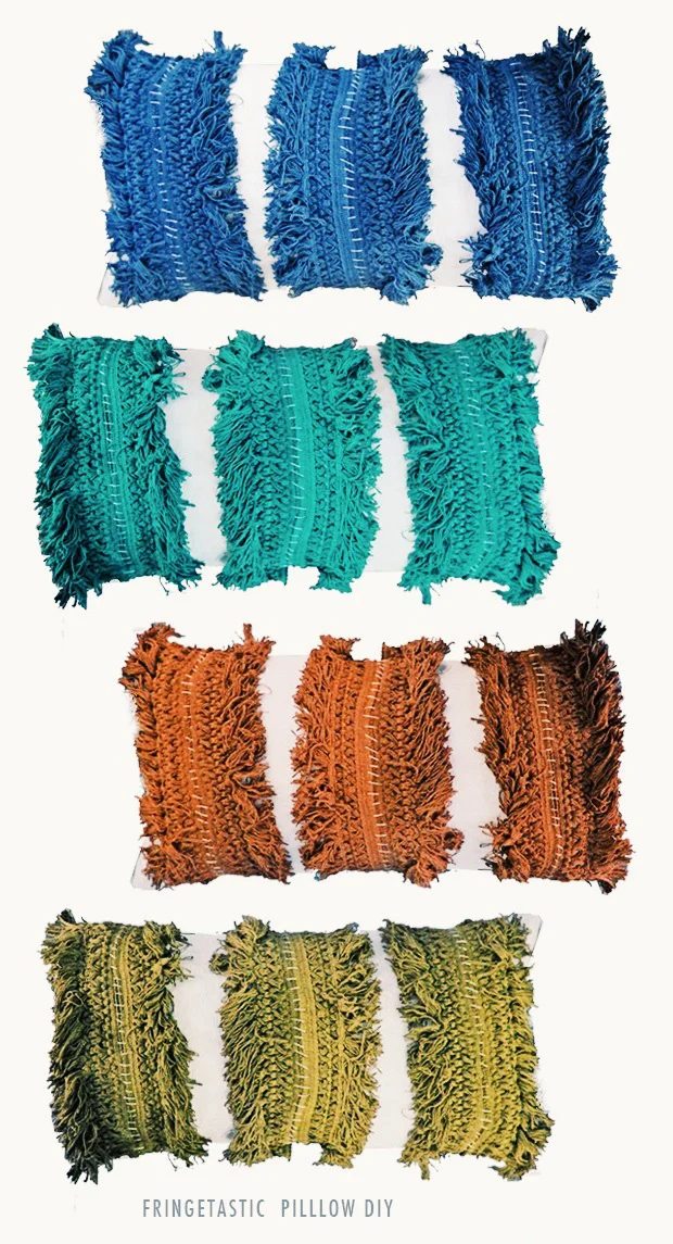 Diy Fringe Pillow J Blakeney1