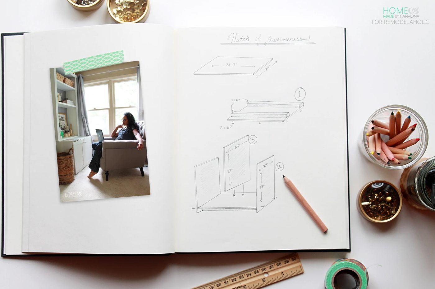 Bookcase Hutch building plans - Home Made by Carmona for Bekob