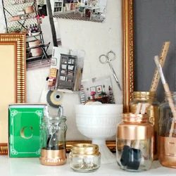 Sprayed Jars - 250Square