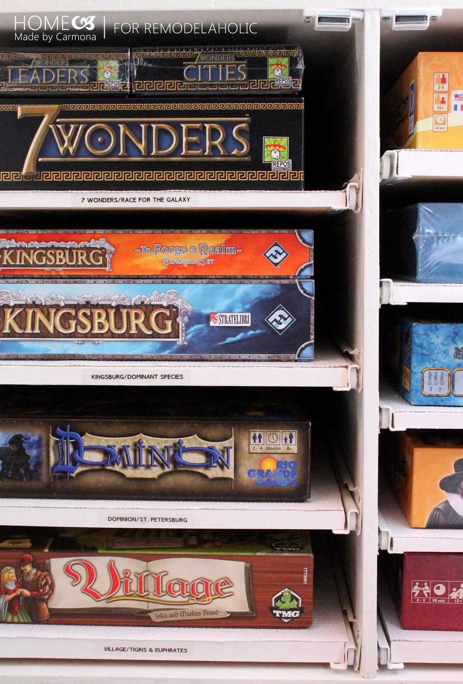 Game Storage - Home Made by Carmona for Bekob