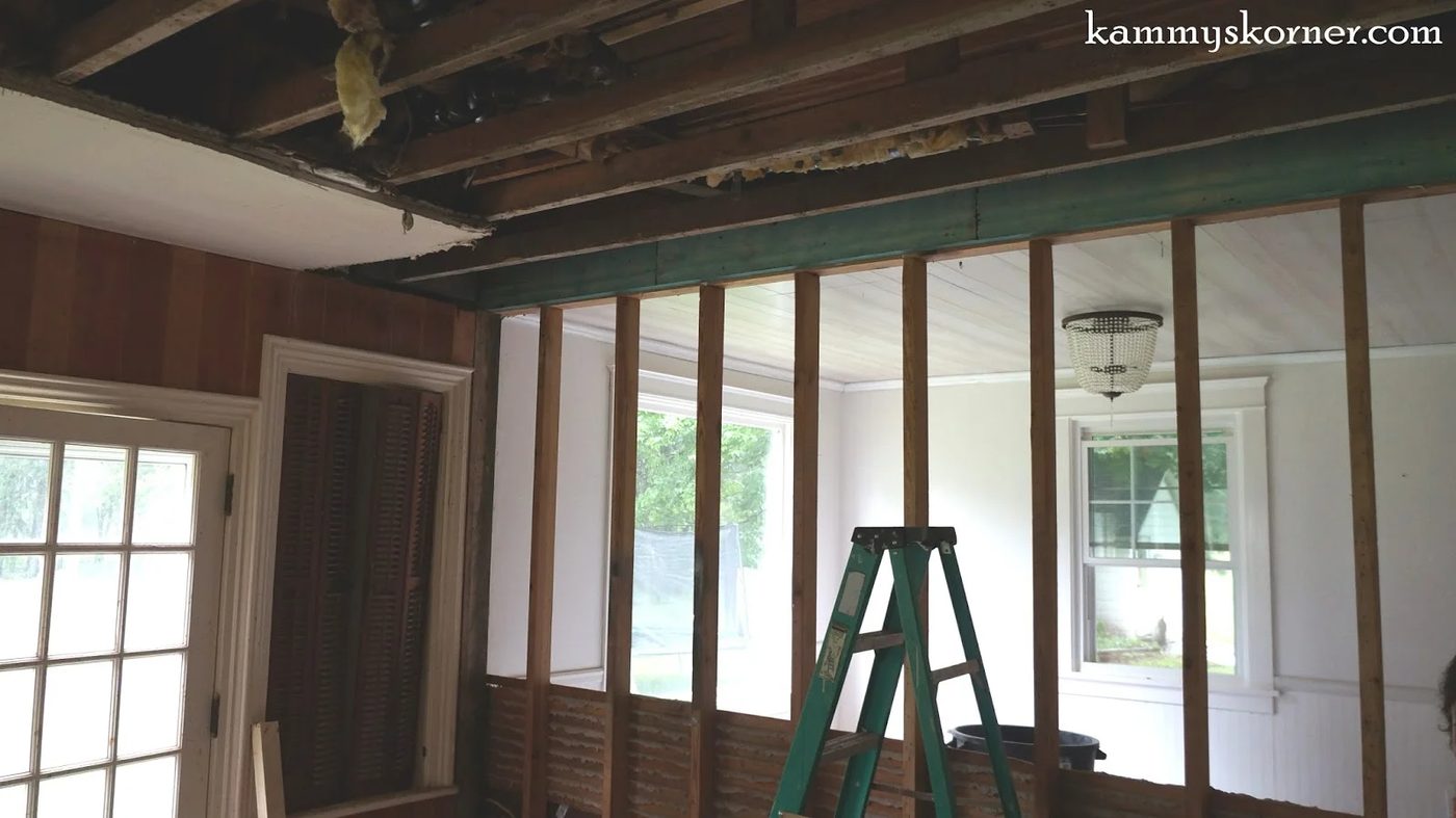 6 Farmhouse renovation, dining area and sunroom, by Kammy's Korner featured on @Bekob