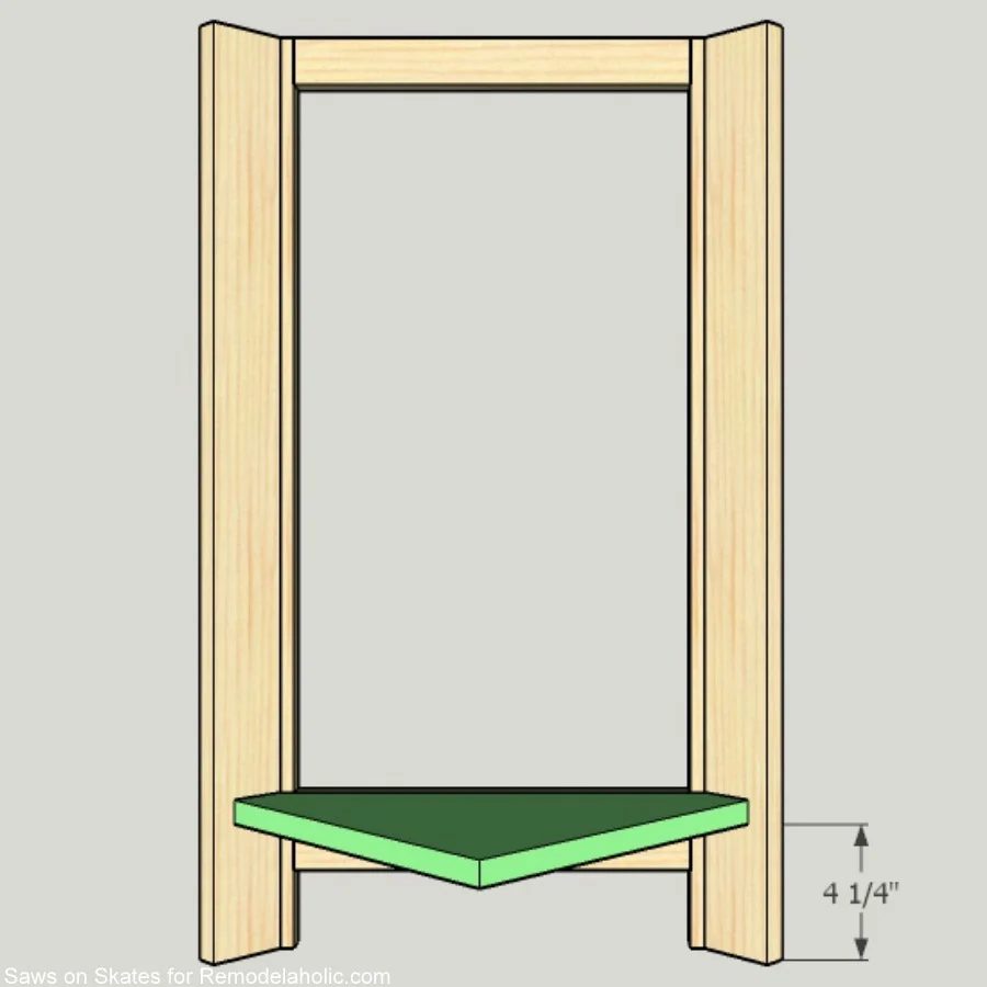 corner-cabinet-saws-on-skates-bottom-shelf-installation