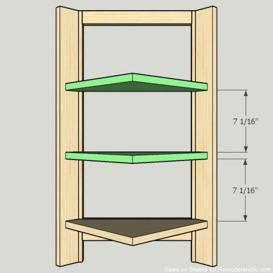 corner-cabinet-saws-on-skates-shelf-installation