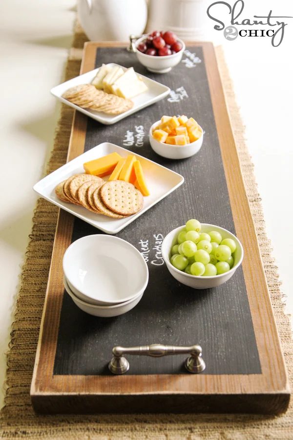 Chalkboard Serving Tray