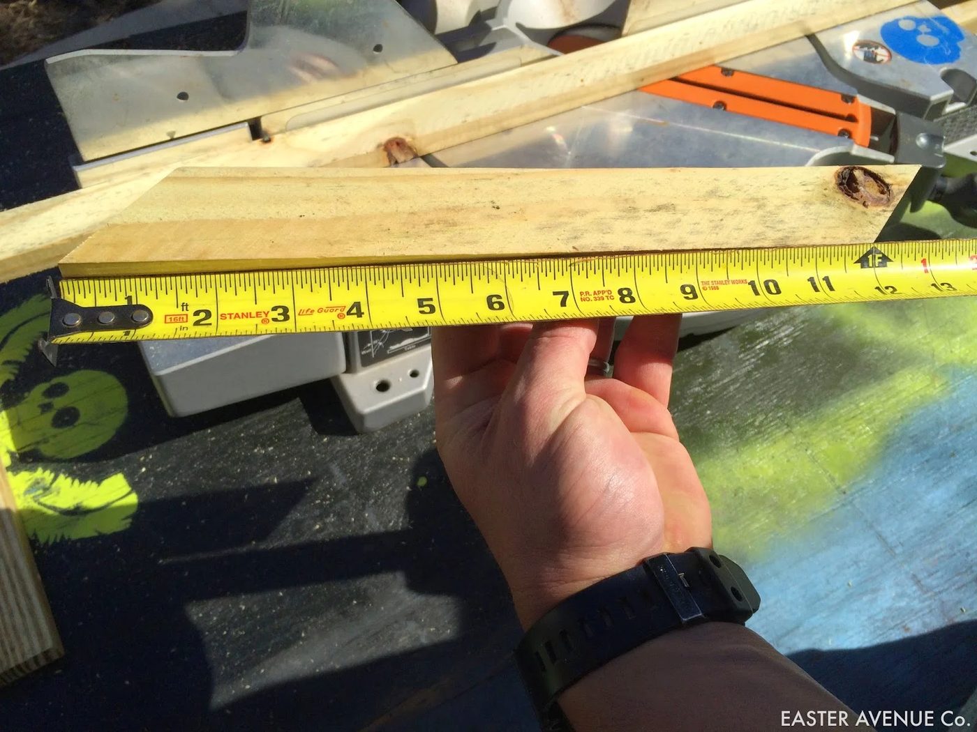 how to build a chevron lattice for garden plants, step 8 - Easter Avenue Co on @Bekob