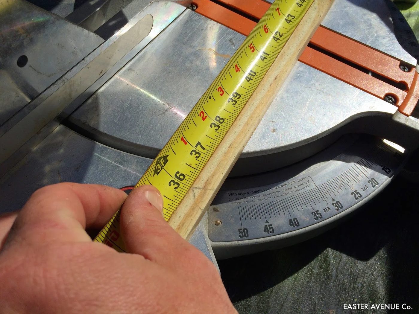 how to build a chevron lattice for garden plants, step 1 - Easter Avenue Co on @Bekob