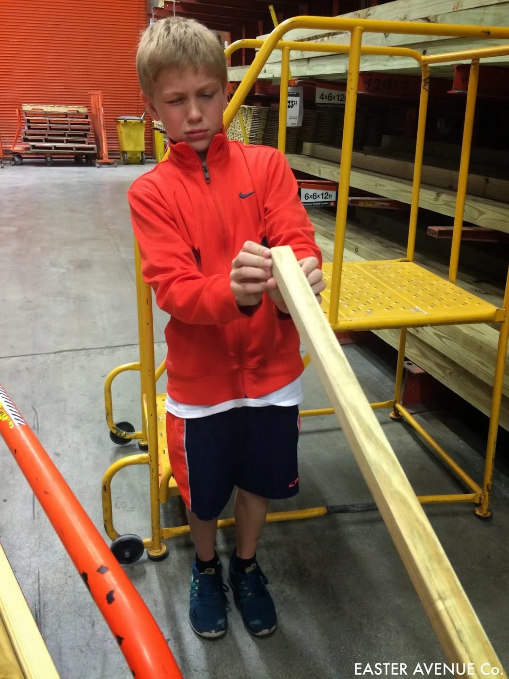 supplies for building a chevron garden lattice 5 - Easter Avenue Co on @Bekob