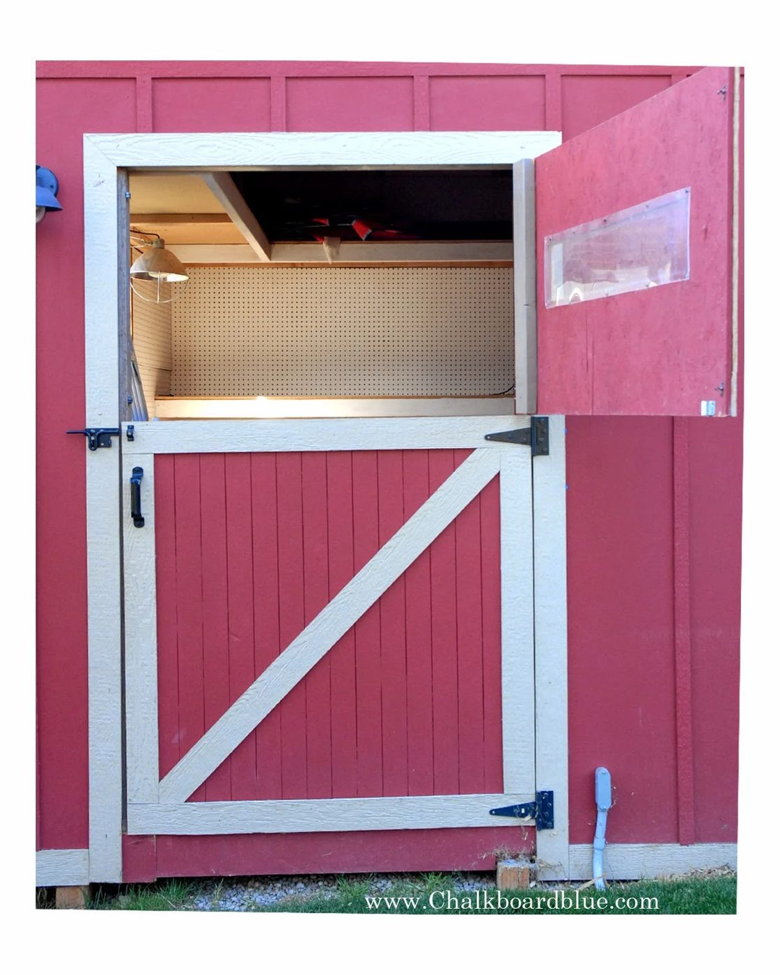 How to Build a Storage Shed and Attached Chicken Coop by Chalkboardblue featured on Bekob