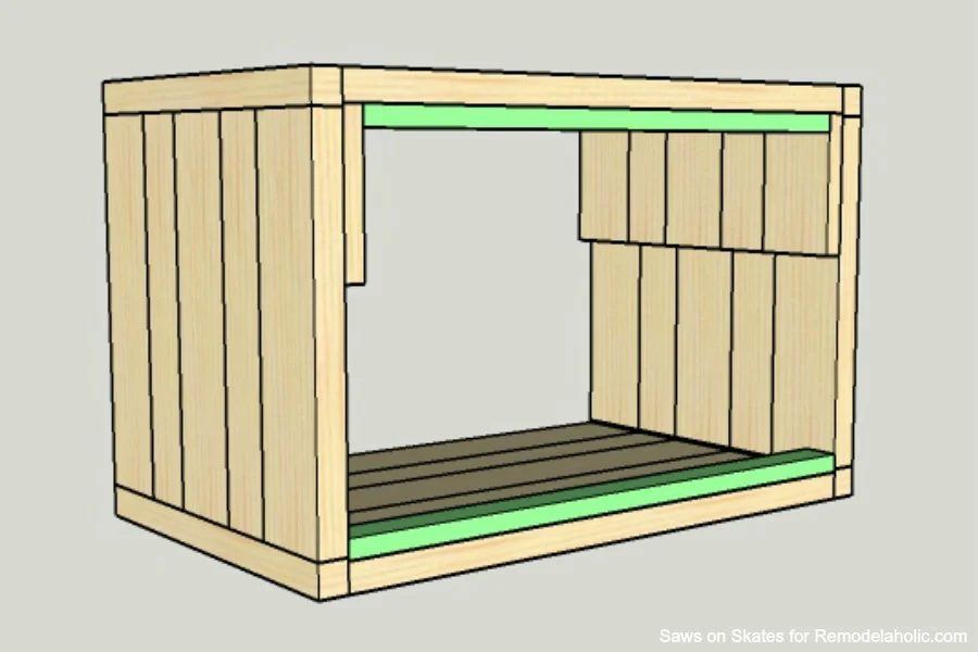 Chunky Nightstand Saws On Skates Filler Pieces