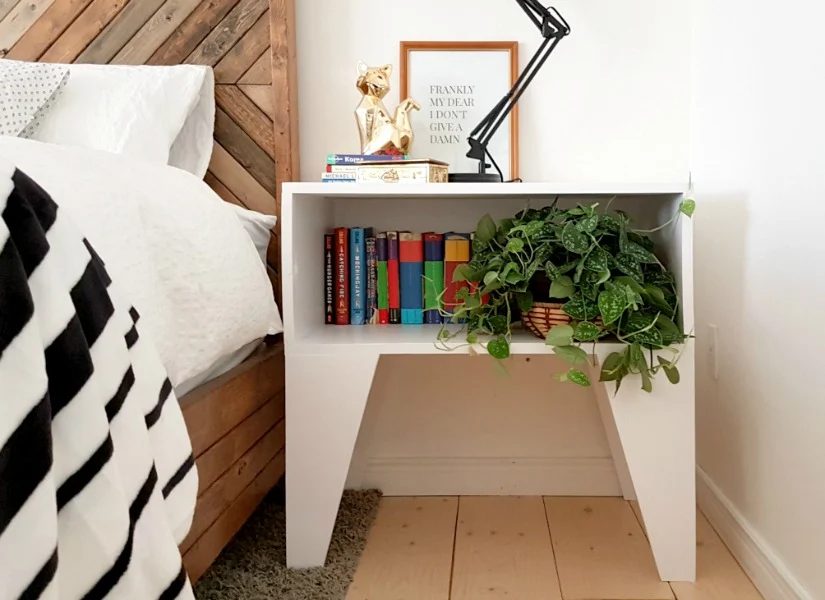 Build a clearly straightforward Nightstand for first-time Builders