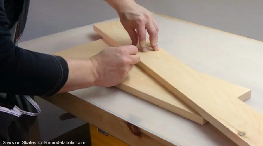 Chunky Nightstand Saws On Skates Drawer Front Knob Location