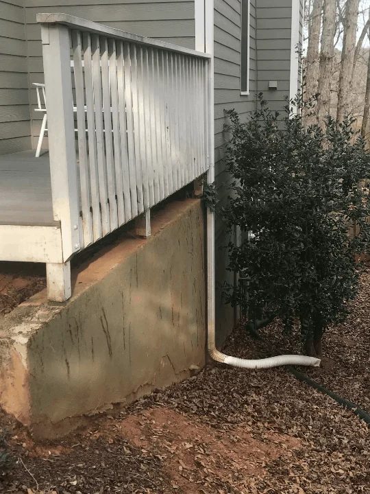Before, How To Cover A Concrete Foundation Wall With A Rose Trellis, Top Shelf Handmade On Bekob