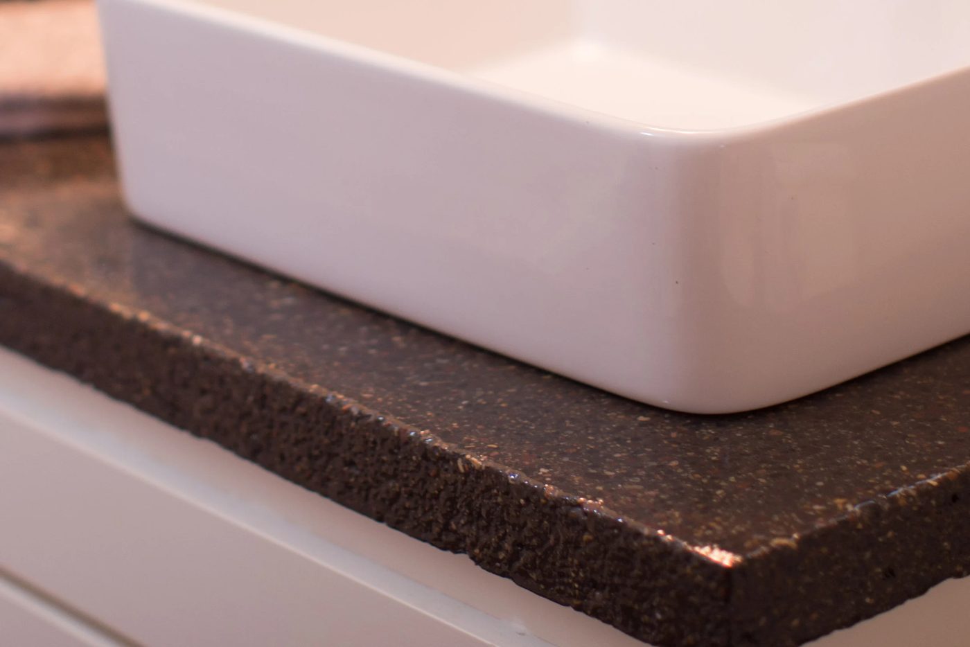 master bathroom renovation with Handmade concrete countertops Construction2Style on @Bekob (11)