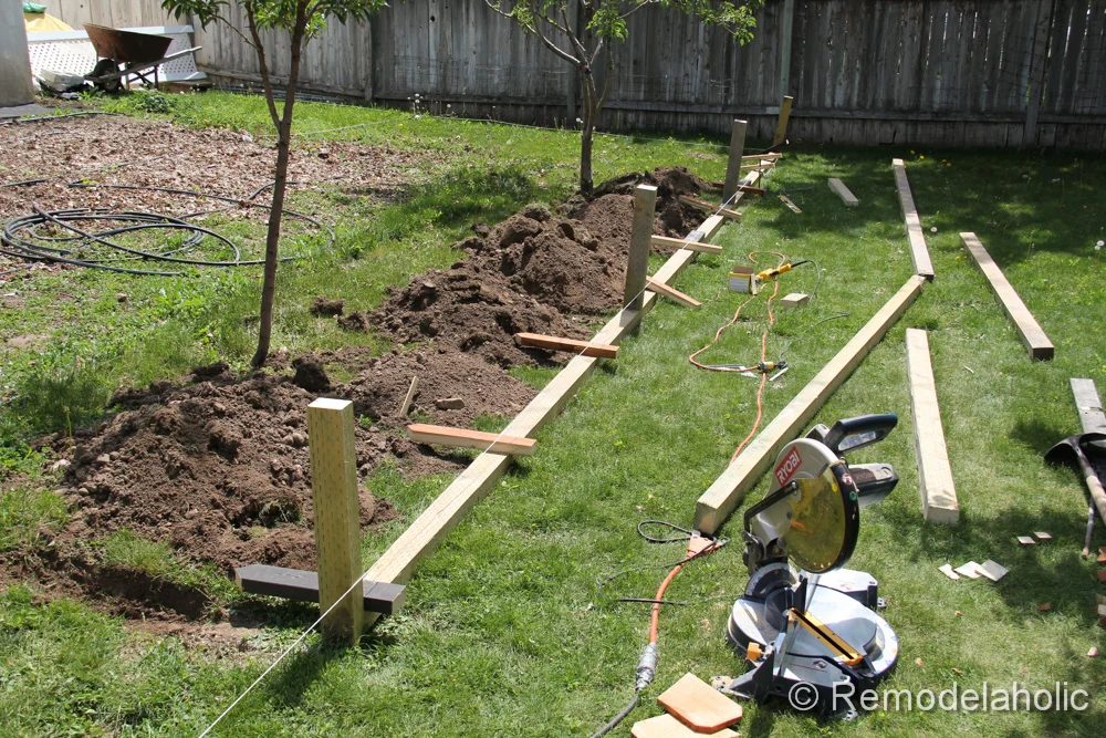 Handmade concrete patio-9
