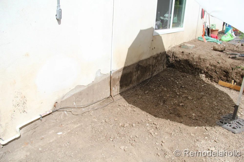 Handmade concrete patio-34