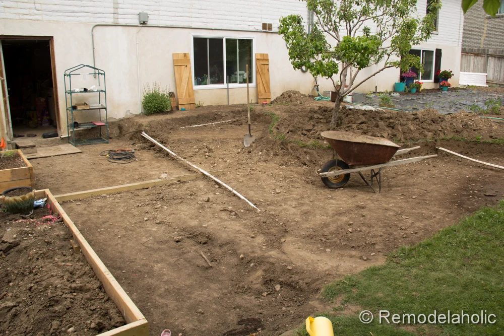Handmade concrete patio-15