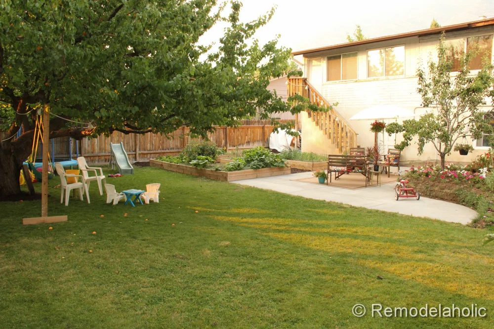 Handmade concrete patio part two-49-2