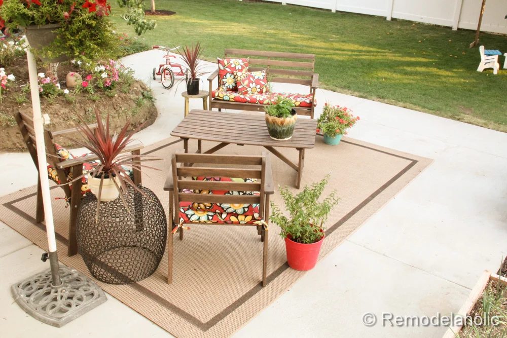Handmade concrete patio part two-35-2