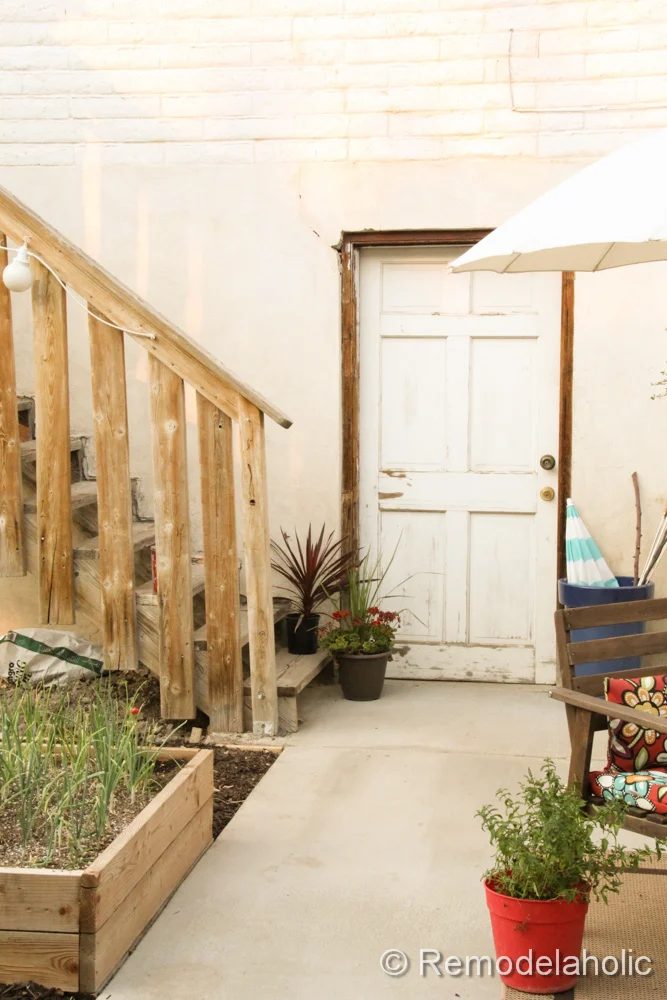 Handmade concrete patio part two-39-2