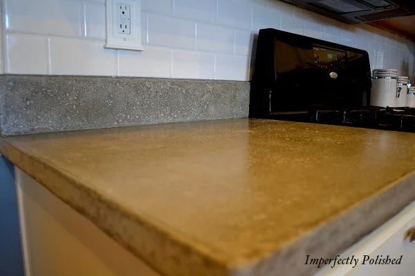 concrete countertops, Imperfectly Polished on Bekob