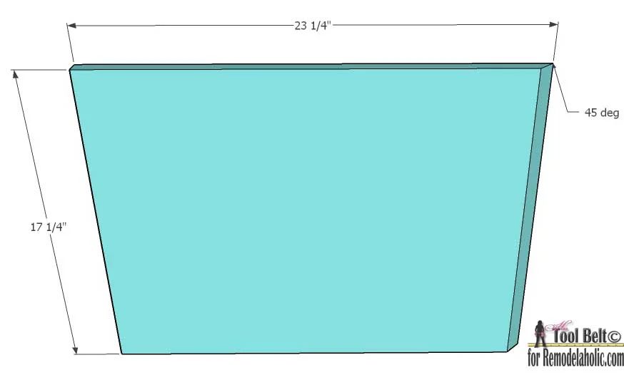Easily build extra storage for your tight spaces with these free Handmade corner shelf plans on Bekob.com