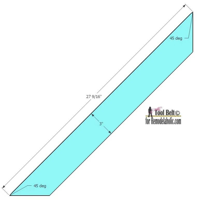 Easily build extra storage for your tight spaces with these free Handmade corner shelf plans on Bekob.com
