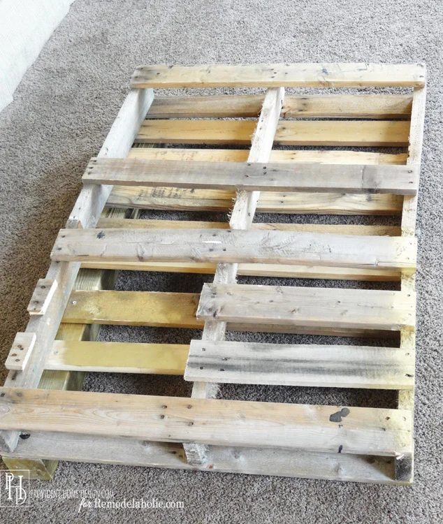how to make kid sized cornhole boards from one pallet, Provident Home Design for Bekob