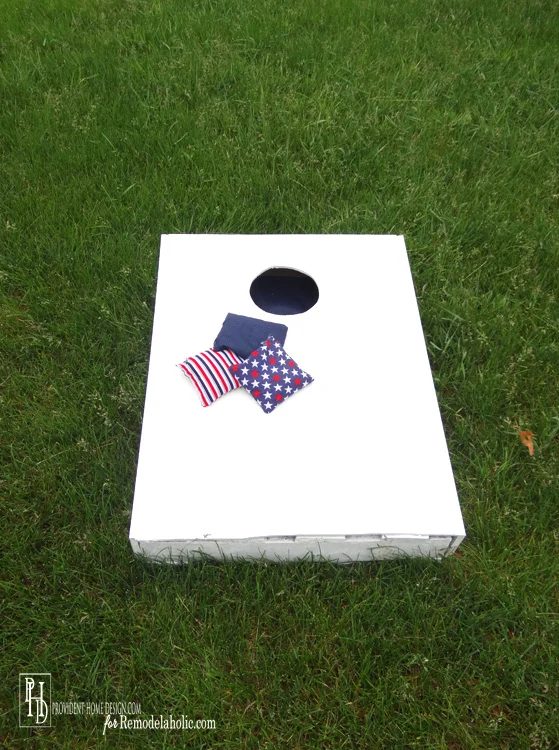 Cornhole Set from Pallet Upcycle