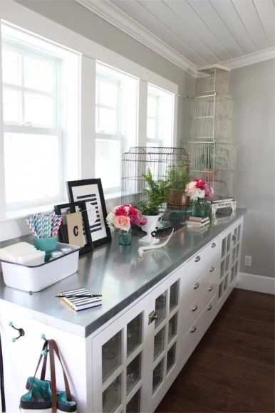 Lindsey The Pleated Poppy semi Handmade galvanized metal countertop review