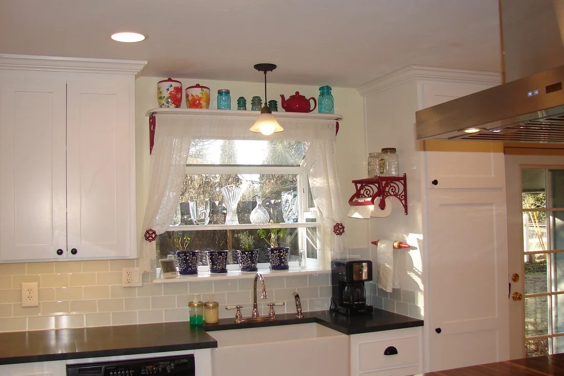 self-installed Handmade laminate countertops with an undermount sink Dusty Butts