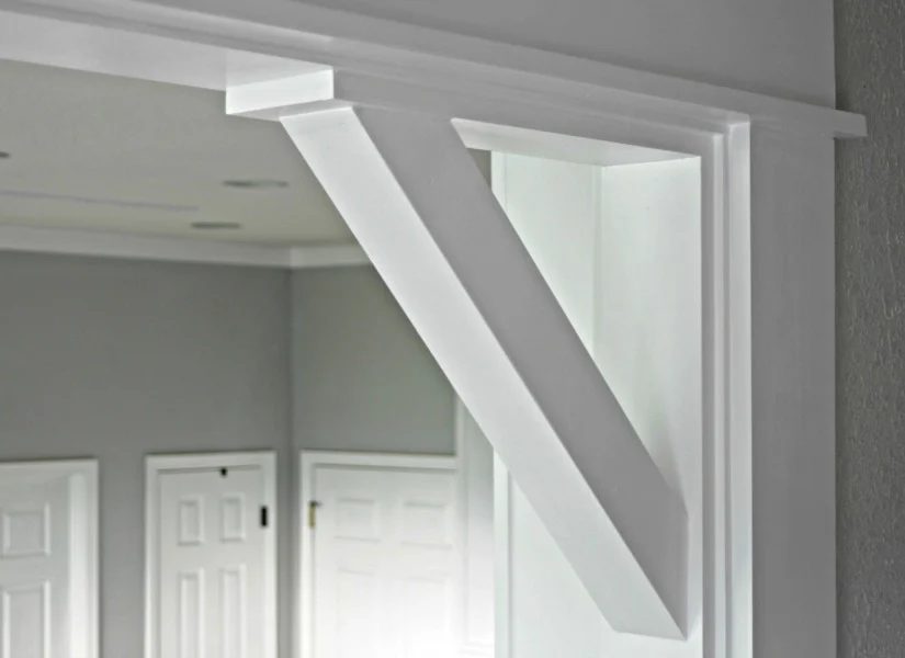 How To: Handmade Craftsman Door Casing and straightforward Corbels