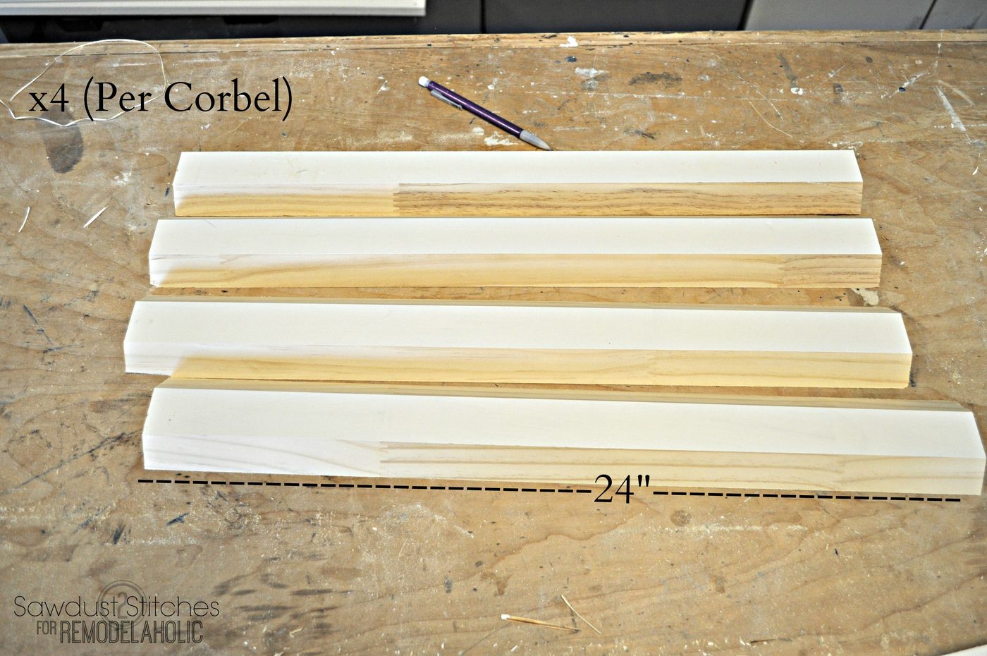 Handmade Corbels By 2 Sawdust2stitches For Bekob.com