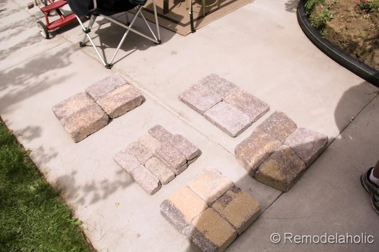 Pavestone retaining wall by Bekob