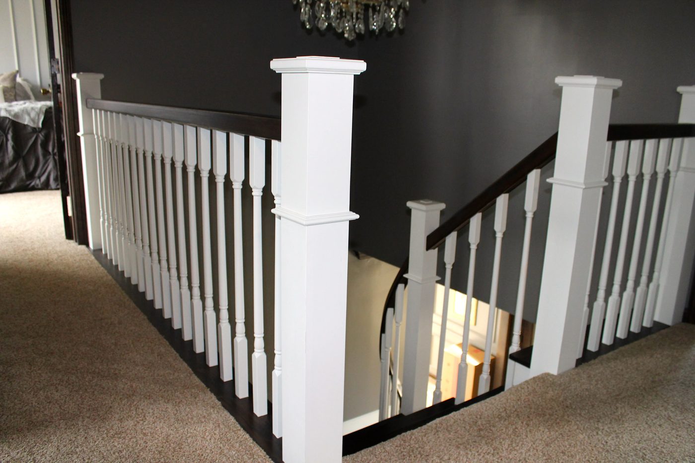 wood staircase and handrail remodel - Construction2Style via @Bekob