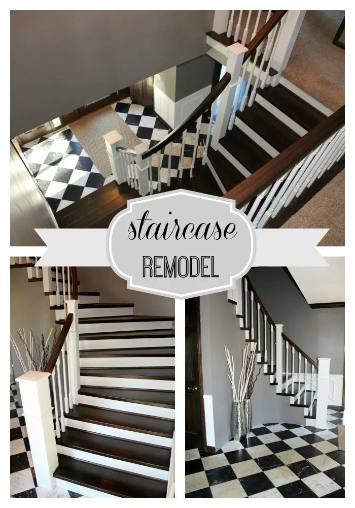 Handrail and Staircase Remodel - Construction2Style via @Bekob