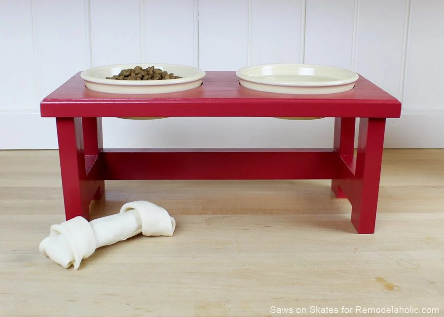 Diy Dog Food Bowl Stand Sos 12