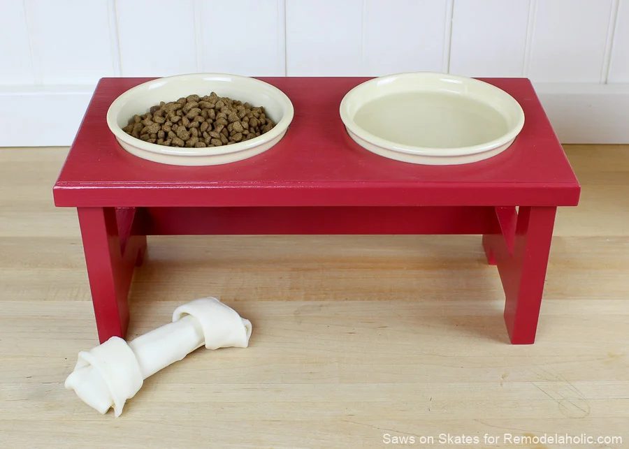 Diy Dog Food Bowl Stand Sos 8