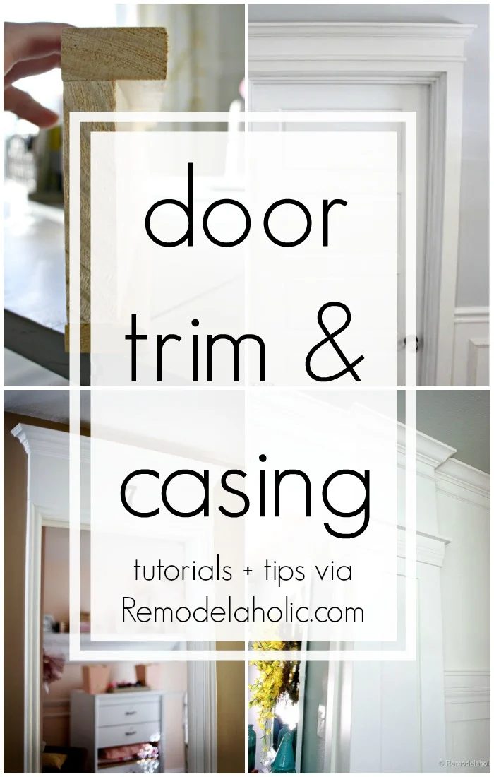 Handmade Door Trim and Casing tips and tutorials @Bekob