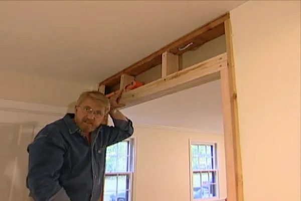 how to widen a doorway - Ron Hazelton