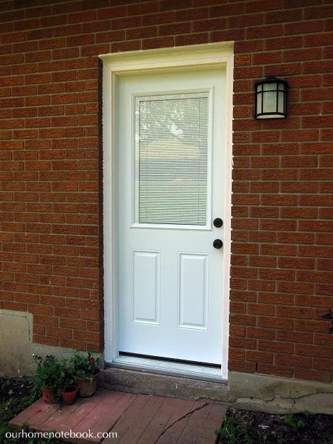 installing an exterior entry door - Our Home Notebook